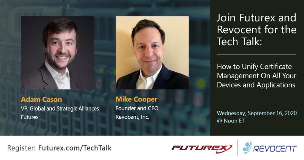 futurex and revocent talk about pki certificate management solutions